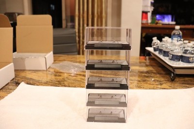 M2 Machines Auto Cases 1:64 Die Cast Car Acrylic Display Case 5 Pack (STACKABLE)