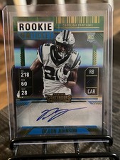 2024 Panini Contenders - Dillon Johnson Rookie Ticket Green Auto * NFL*