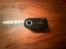 Porsche Faber-Castell 9000 - Doppelspitzdose  Bleistiftspitzer - Schwarz