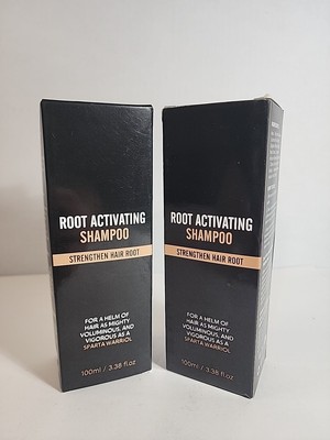 Lot of 2  Root Activating Shampoo 100ml/ 3.38fl Oz *NIB* Exp 1/1/2028