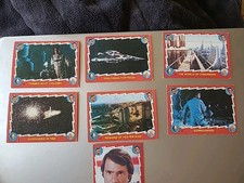1979 Universal City Studios Buck Rogers Trading Cards Lot Of 7 
