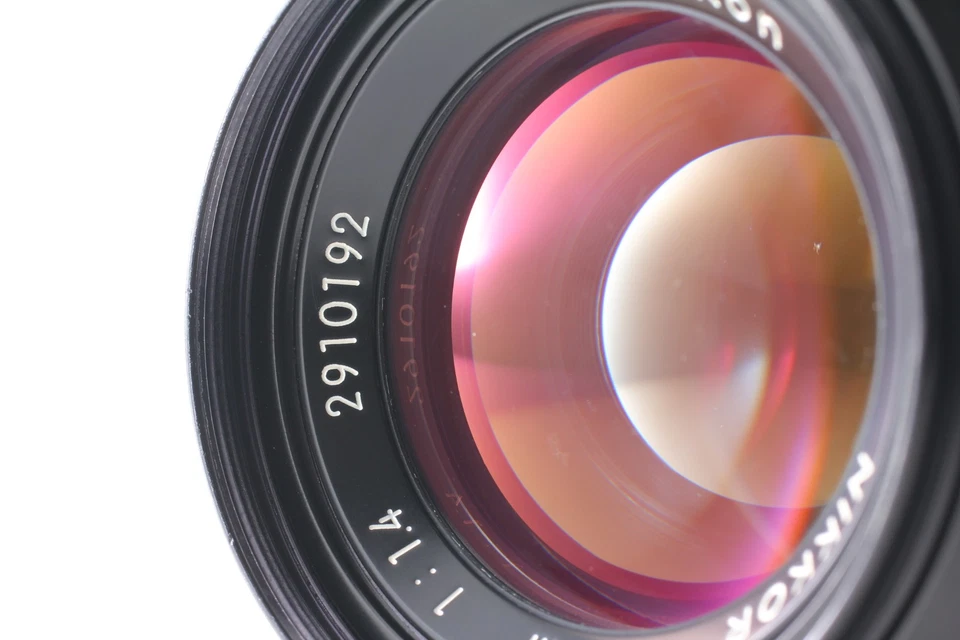 [Exc + 5] NIKON Ai NIKKOR 50 мм F/1.4 MF стандартный основной объектив F держатель из Японии - Изображение 2 из 4