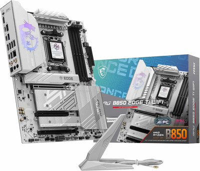 MSI MPG B850 Edge TI Wifi Mainboard, ATX - Unterstützt AMD Ryzen 9000/8000 / 700