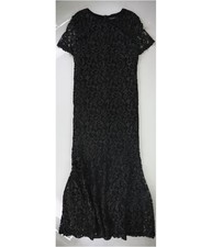 Ralph Lauren Womens Caroleve Gown Dress, black, 8
