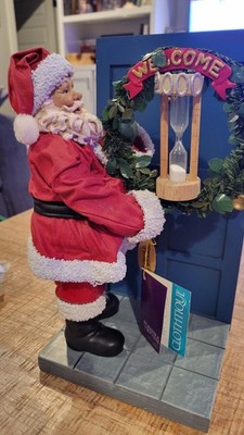 Clothtique Possible Dreams Santa Welcome 2000 713263