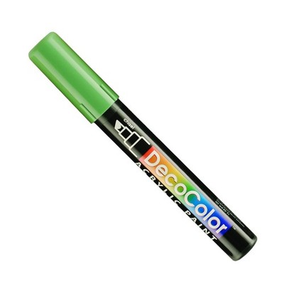 315C102 Marvy Deco Color Chisel Tip Acrylic Paint Marker Jade Green Art