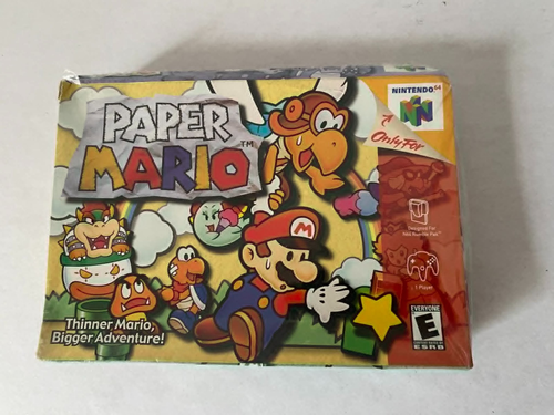 Paper Mario Nintendo 64 (N64)  Sealed - Picture 1 of 9