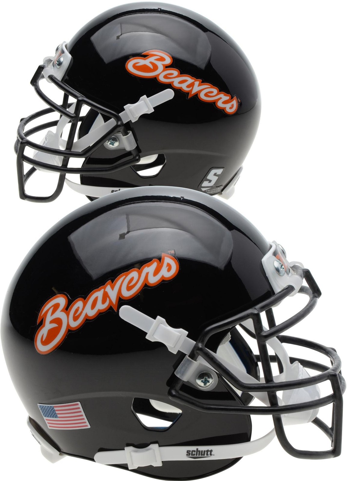 Oregon State Beavers Schutt "Beavers" Script Mini Football Helmet