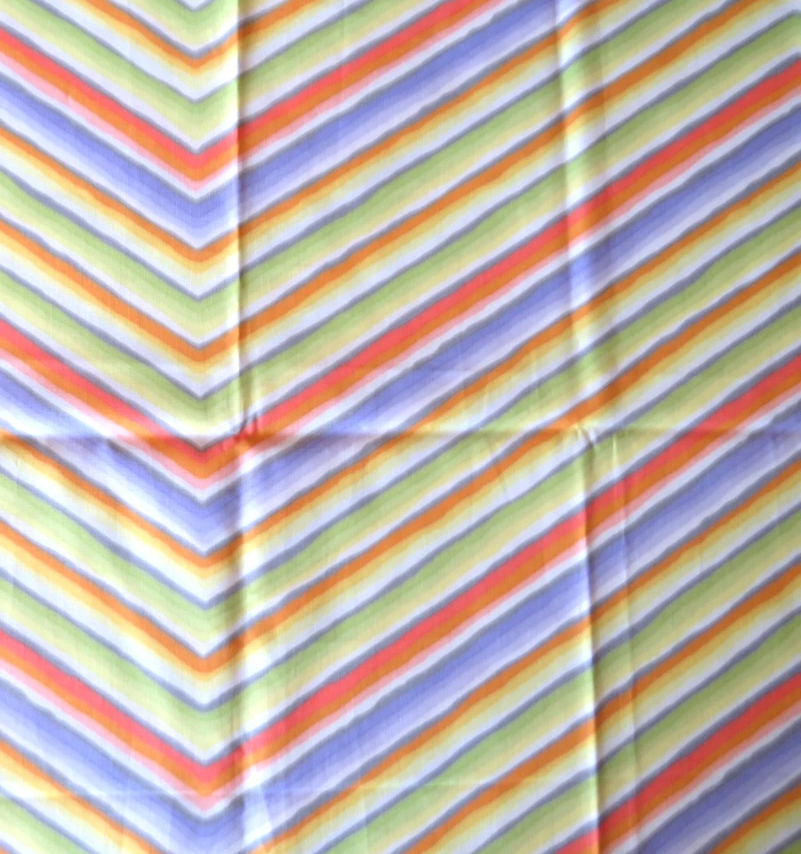 KAFFE FASSETT DIAGONAL CHEVRON STRIPE YELLOW GP90 30” X WOF original issue - Image 2 of 2