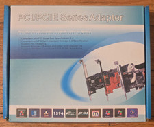 SpeedByte PCI/PCIE Series Adapter IE1394 USB/Serial/Parallel Ports Gbit Ethernet