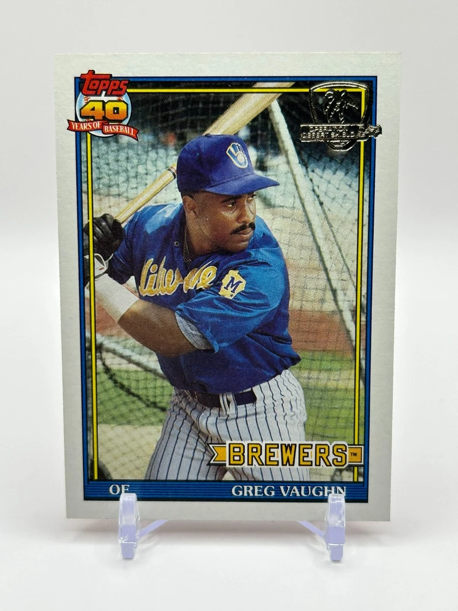 Greg Vaughn Trading Cards for sale | eBay