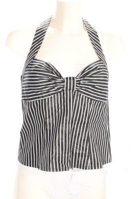 CINQUE schulterfreies Top Damen Top Gr. DE 38 hellgrau Casual-Look