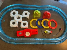 Vintage Mego Yonezawa Space Rocket Railway circuit tin plastic Made in Japan