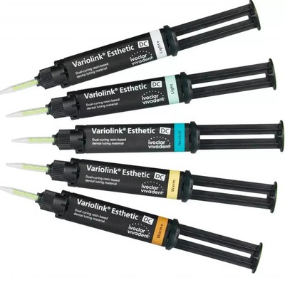 Ivoclar Vivadent 666122 Variolink Esthetic DC Dual Cure Cement Syringe Light