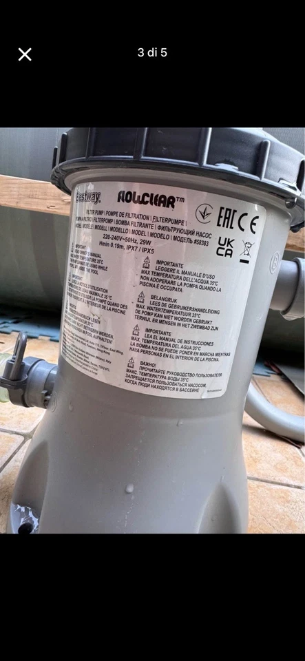 piscina Bestway 4x2  fuoriterra - Immagine 3 di 4