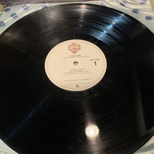 THE TIME Self Titled S/T Debut Vinyl LP OG 1981 FUNK R&B & SOUL VG - Picture 7 of 13