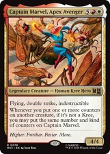 Captain Marvel, Apex Avenger - 78 - NM - Commander: Marvel Super Heroes