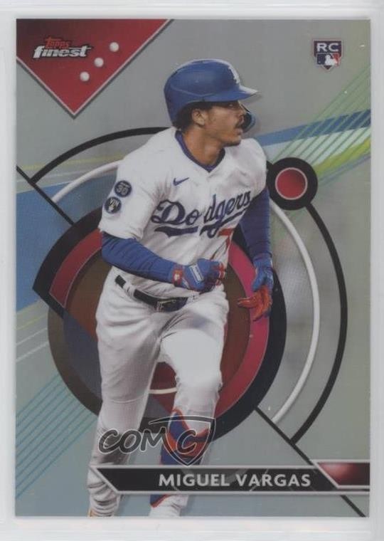 2023 Topps Finest Refractor Miguel Vargas #33 0y59