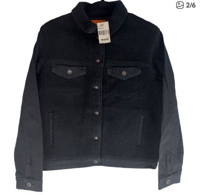 Mavi 100% Cotton Sherpa Jacket Women's