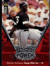 1997 Collector's Choice #PP12 Frank Thomas Premier Power Gold