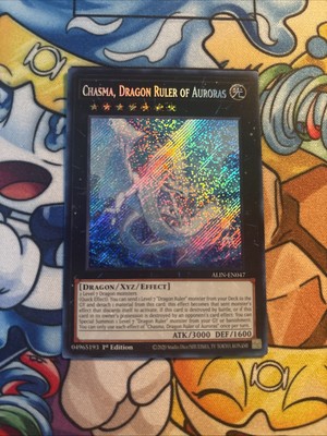 Chasma, Dragon Ruler of Auroras ALIN-EN047 Alliance Insight 1st Edition