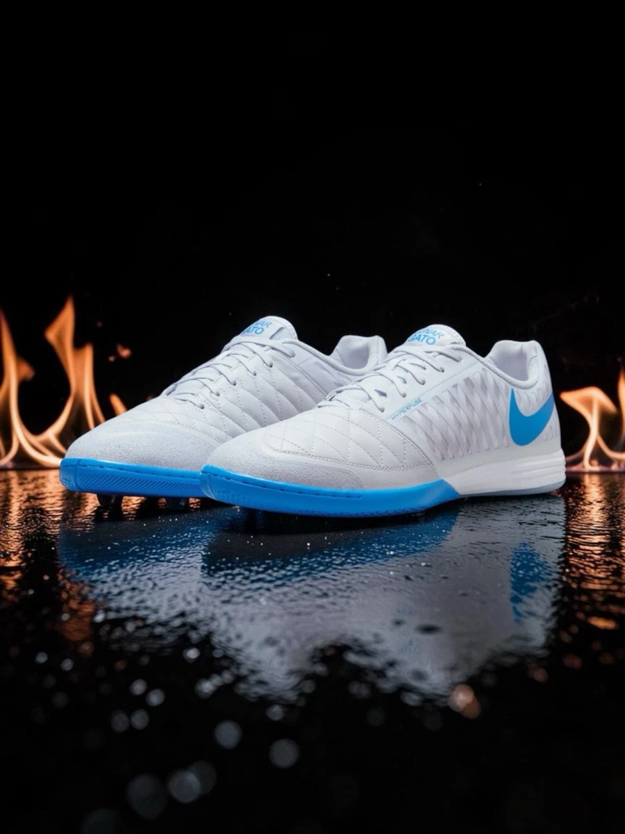 Nike Lunar Gato 2 IC Football Grey Light Photo Blue for Sale