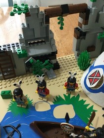 LEGO 6748 Western: Indians: Boulder Cliff Canyon Complete NO BOX