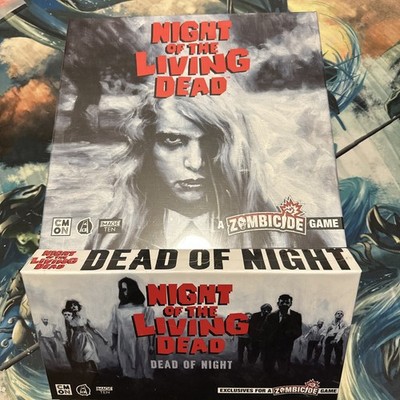 CMON  Night of the Living Dead: A Zombicide Game + Dead of Night Exp SEALED NEW