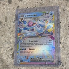 Pokémon Glaceon ex Sv: Prismatic Evolutions Double Rare Holo Stage 1 270 HP