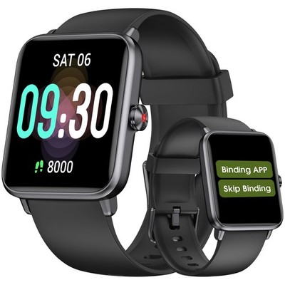 Senior Pedometer Watch: Waterproof Fitness Tracker, Step & Sleep Counter