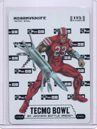2026 Bo Jackson Battle Arena McArmyKnife Sore Thumb Battlefoil Steel #ST628
