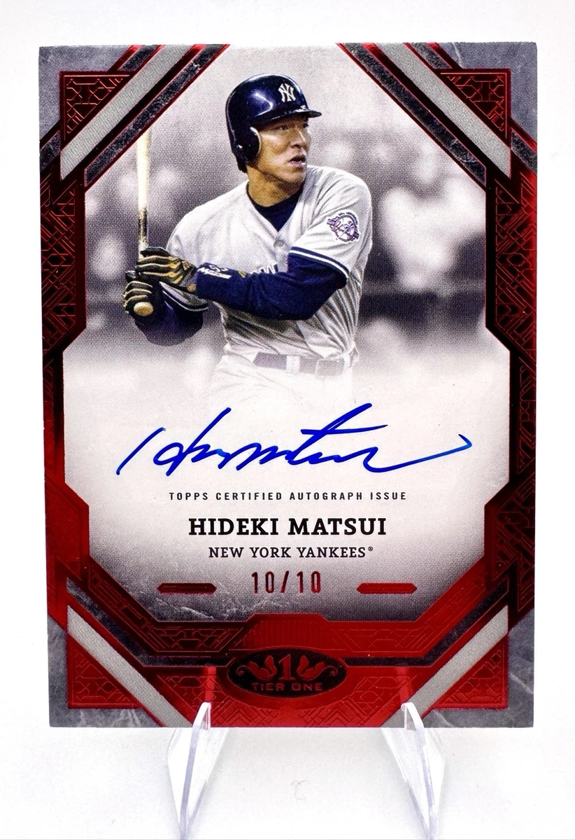 Topps Hideki Matsui New York Yankees Baseball Sports Trading Cards