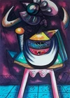 Original Art Painting Cuba Artist JULIO CESAR FUENTES 8
