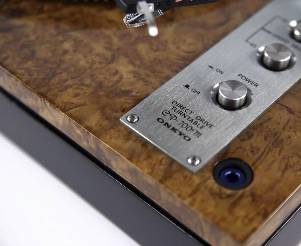 Restored Turntable Onkyo CP-2296 7/12ft Two Colored Varnished After - Image 2 of 4