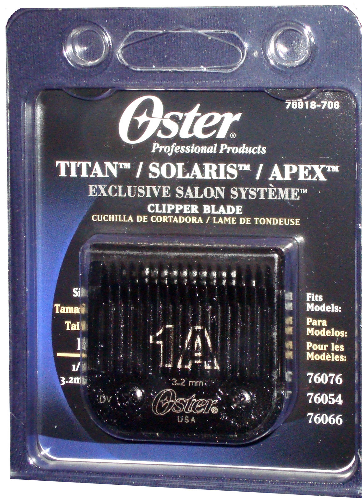 Original OSTER Diamox Detachable Blade All Sizes For Classic 76 Power Line 76918