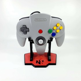 Custom Display Stand for N64 Controller - 3D Printed Multi Colors - Nintendo 64