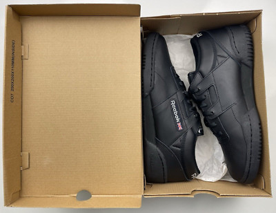 Reebok Classic Mens Workout Black Grey CN0637 Size 8.5 NIB OG Trainers NOS
