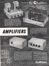 Electro-Voice - Amplifiers  - Original Magazine Ad -