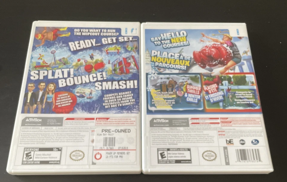 Wipeout The Game [1] + Wipeout 2 (Nintendo Wii) Paquete/Set ~ Probado ~ ¡Envío rápido! Foto 2 de 3