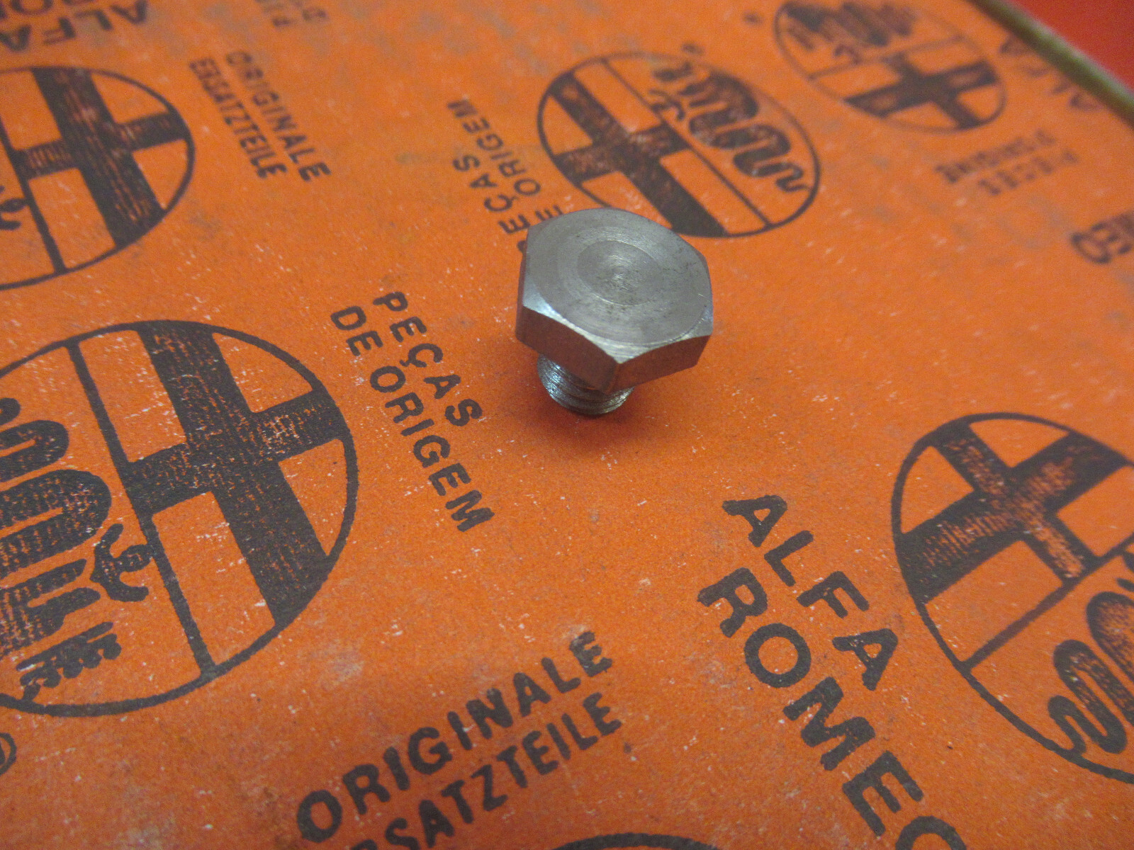 Original Alfa Romeo 164 166 75 33 Spider 90 Exhaust Collector Cap 60507019