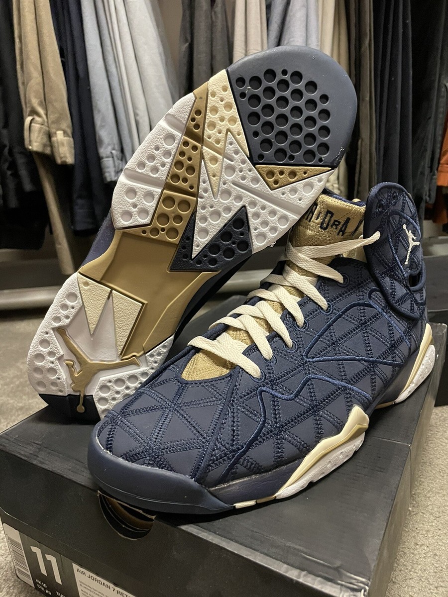 2012 Air Jordan 7 Retro J2K BOTH PAIRS (Obsidian And Filbert)- Sz