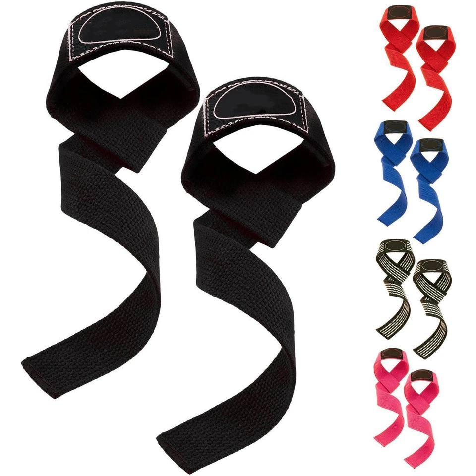 SLITE TECH SPORTS Zughilfe Zughilfen für Bodybulding und 60 cm 1 Paar Fitness Lifting Straps