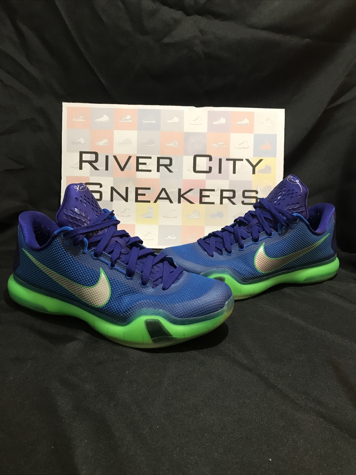 nike kobe 10 womens blue