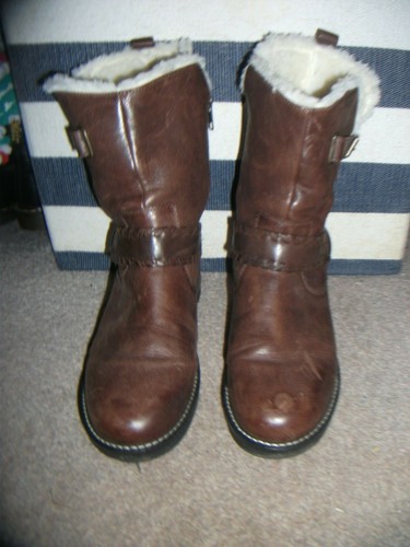 SUPERDRY TEMPTER BROWN BOOTS SIZE 5 | eBay