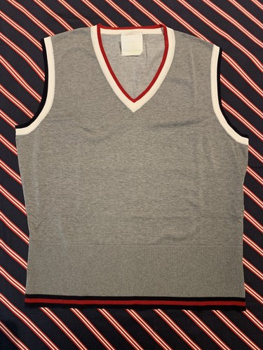 V-Neck Sweater Vest BB2 Thom Browne | eBay