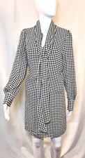 Who What Wear Shirt Mini Dress Houndstooth Women’s Size Small