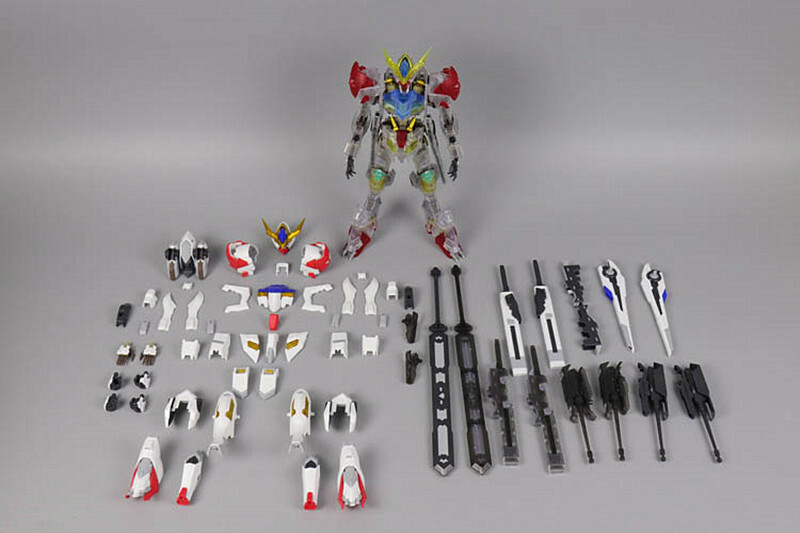 ZZX model 1/100 MG HIRM ASW-G-08 Barbatos Lupus Dual armors metal