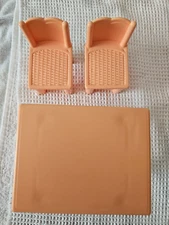 PLAYSKOOL Dollhouse TABLE  and Two Chairs