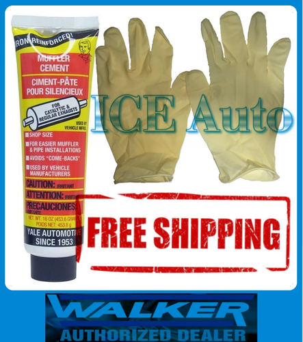 Yale SILENCIADOR Cemento/Escape Masilla Walker con libre Par De Guantes De Goma!!! | eBay
