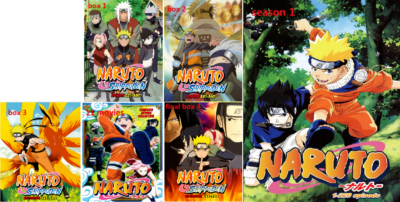 DVD Naruto (Episode 1 - 720 End) English Dubbed + 11 Movies